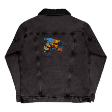 Load image into Gallery viewer, Unisex denim sherpa jacket