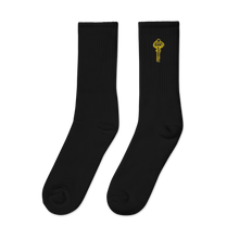 Load image into Gallery viewer, Low key (Embroidered socks)
