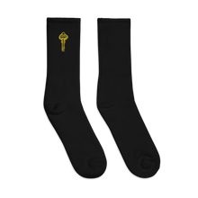 Load image into Gallery viewer, Low key (Embroidered socks)