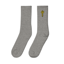 Load image into Gallery viewer, Low key (Embroidered socks)