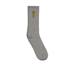 Load image into Gallery viewer, Low key (Embroidered socks)