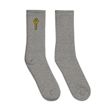 Load image into Gallery viewer, Low key (Embroidered socks)