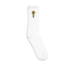 Load image into Gallery viewer, Low key (Embroidered socks)
