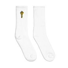 Load image into Gallery viewer, Low key (Embroidered socks)